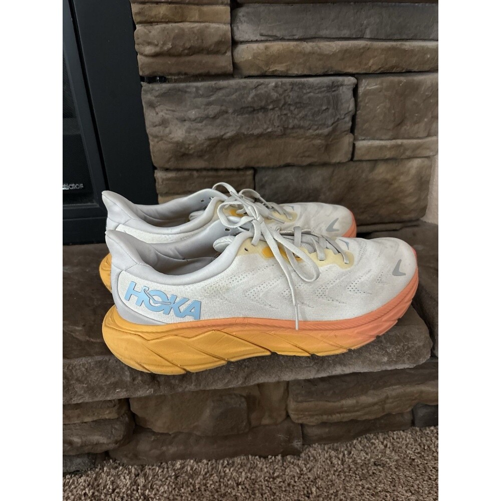 Size 11 - Hoka One One Arahi Women’s Running Shoe White 1123195 NCBDB